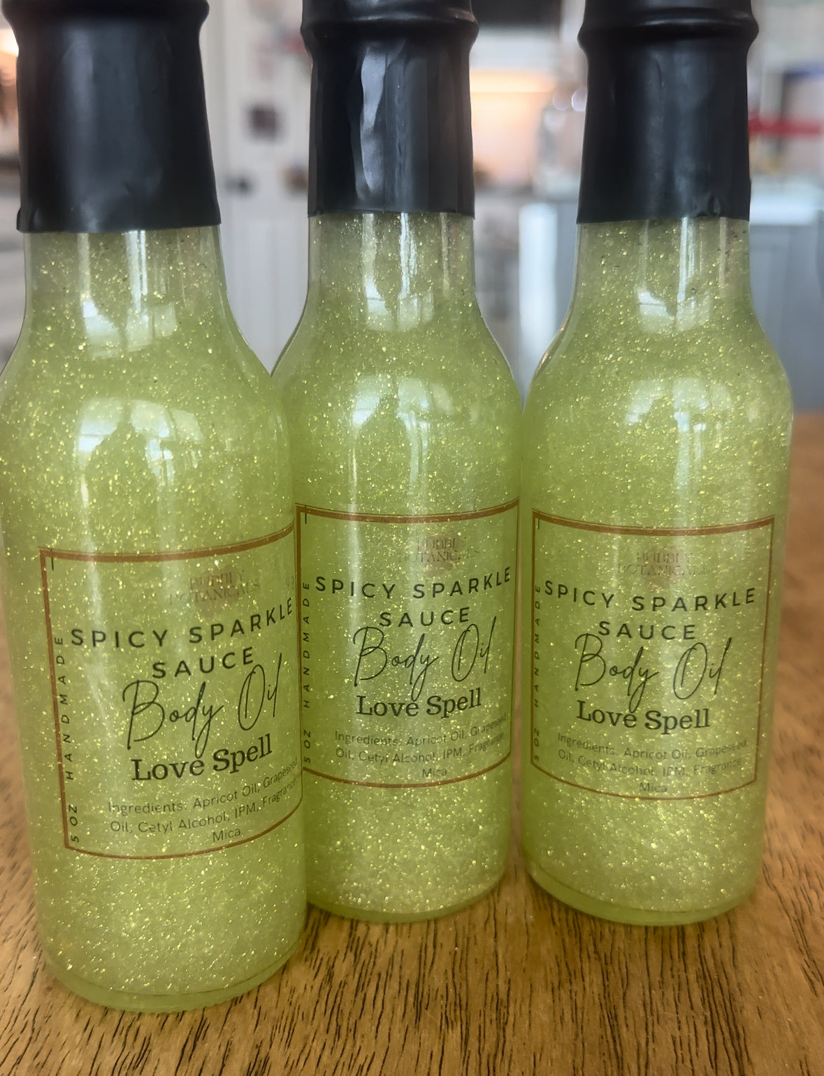 Spicy Sparkle Sauce - Shimmering Body Oil