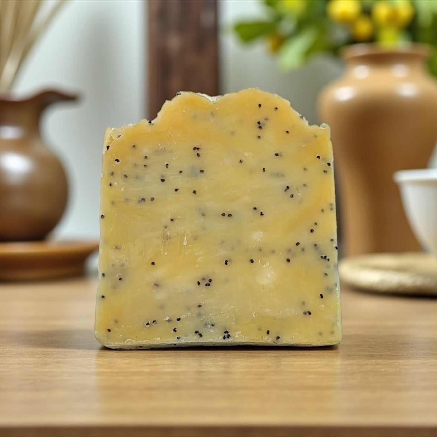 Sandalwood Pumice Soap – Natural Handmade Soap Bar with Pumice for Tough, Greasy Hands