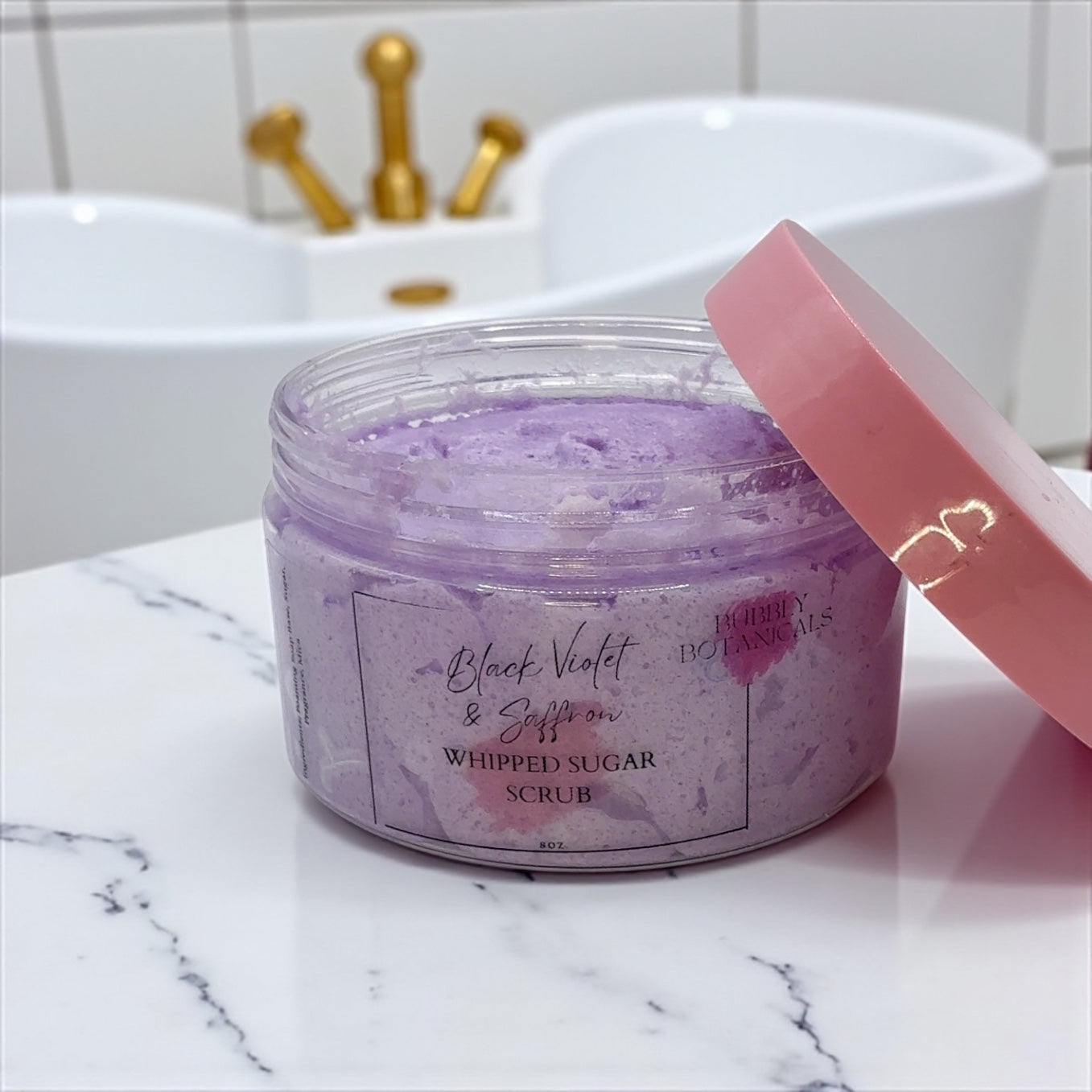 Foaming Sugar Scrub – Natural Exfoliating Body Scrub with Luxurious Lather