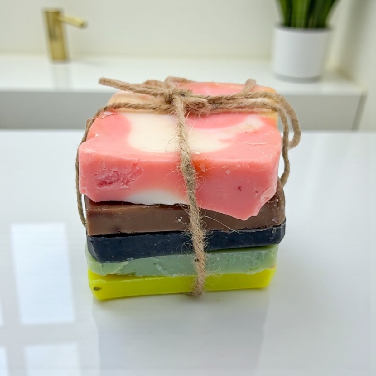 Tallow Soap Sampler Bag – 5 Unique Scents