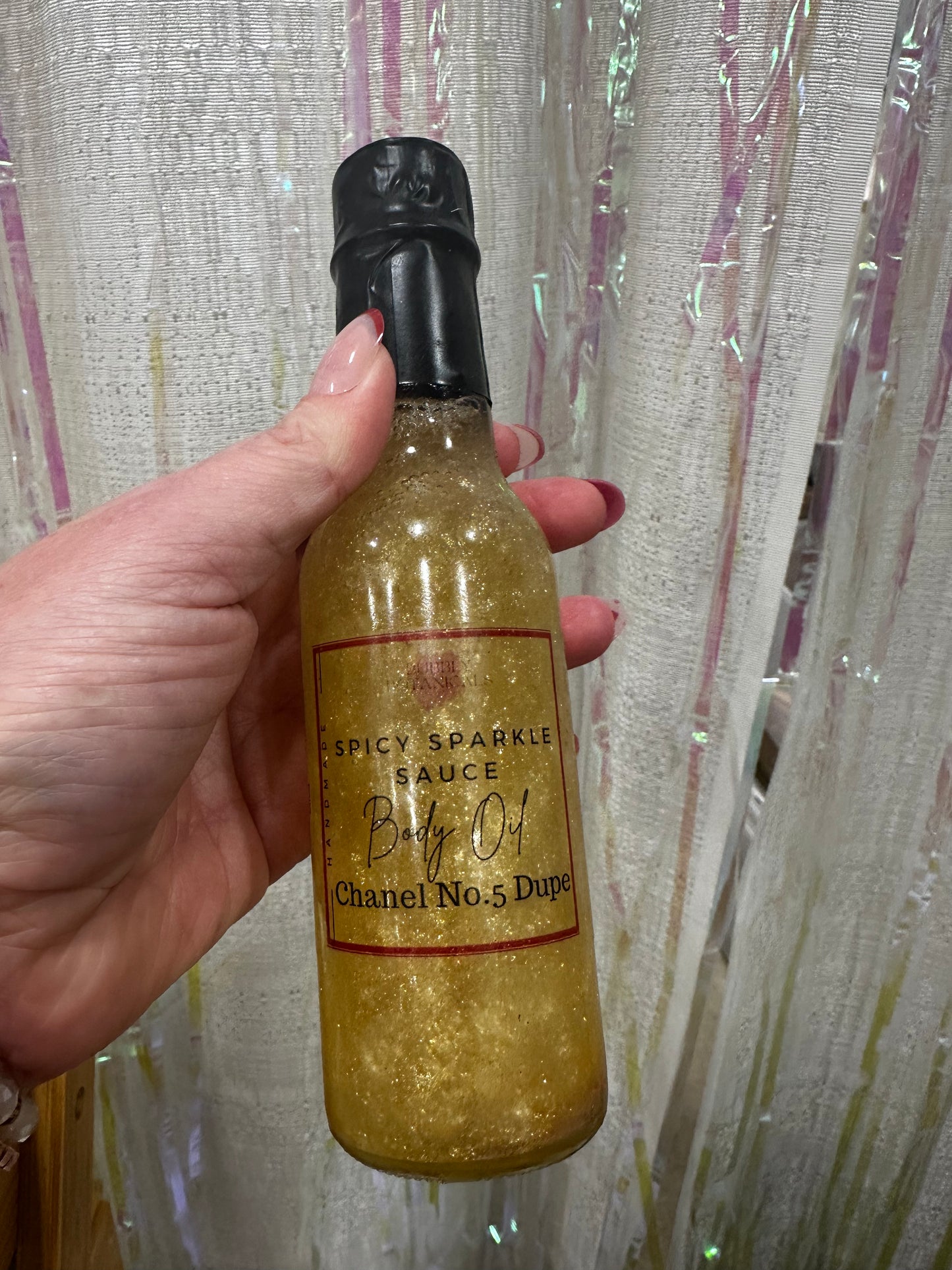 Spicy Sparkle Sauce - Shimmering Body Oil