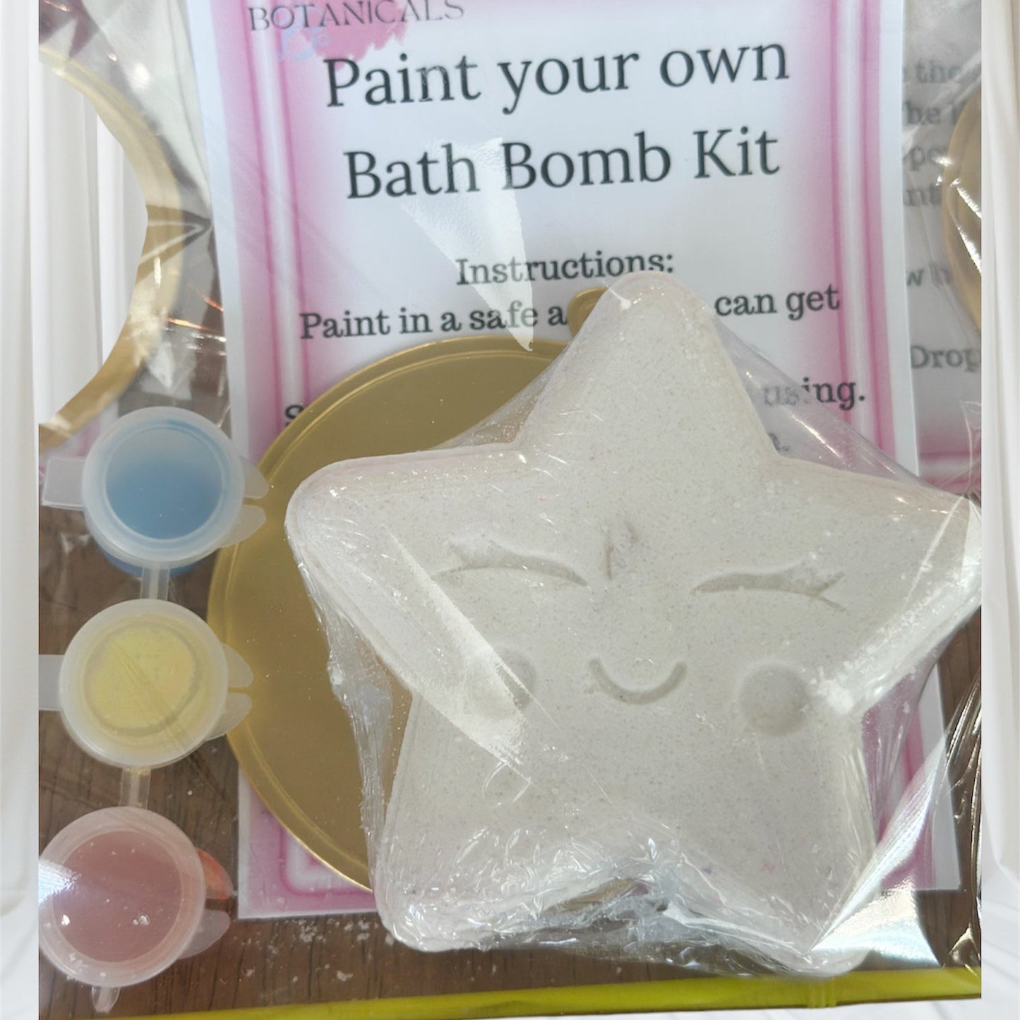 Paint Your Own Bath Bomb
