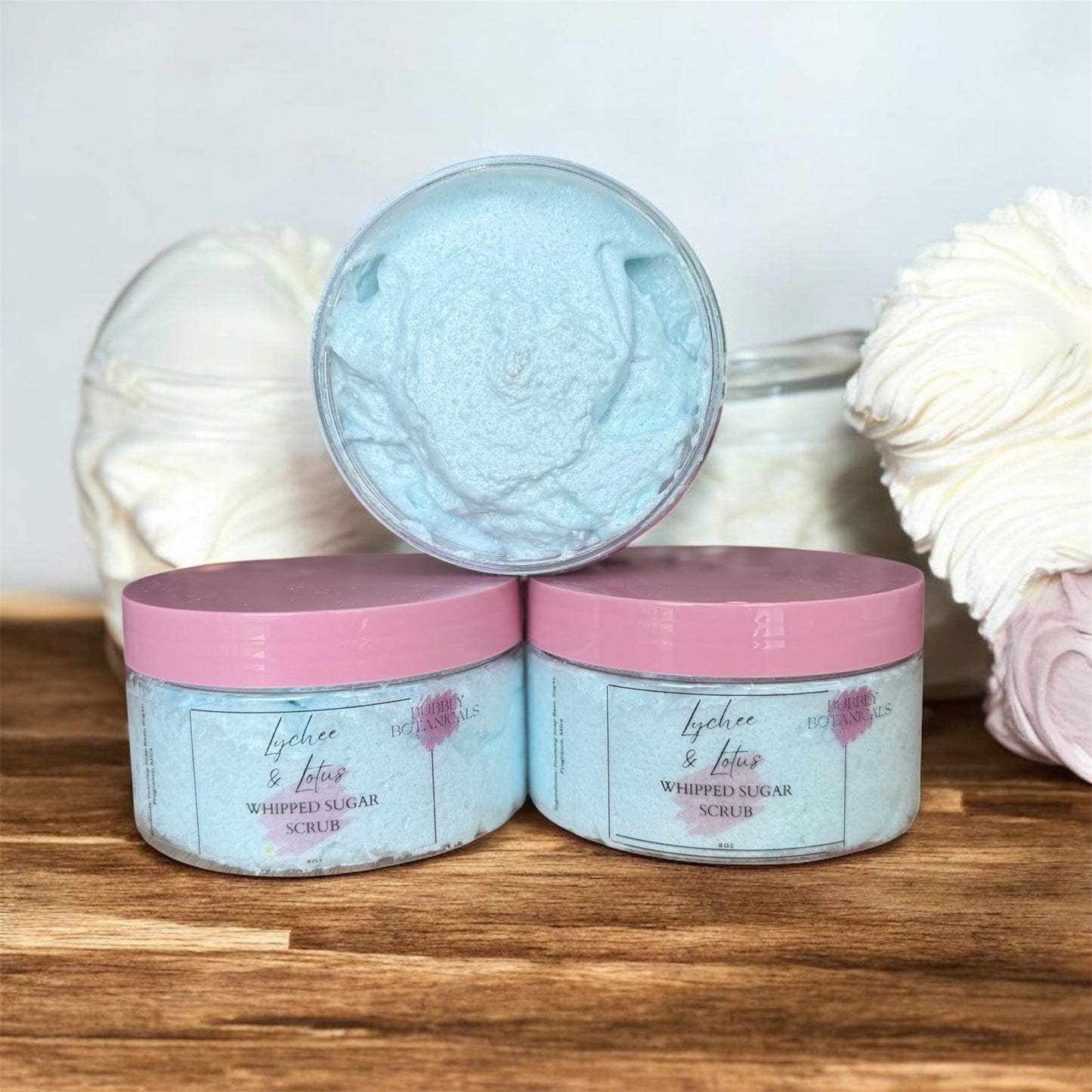 Luxurious Foaming Sugar Scrub
