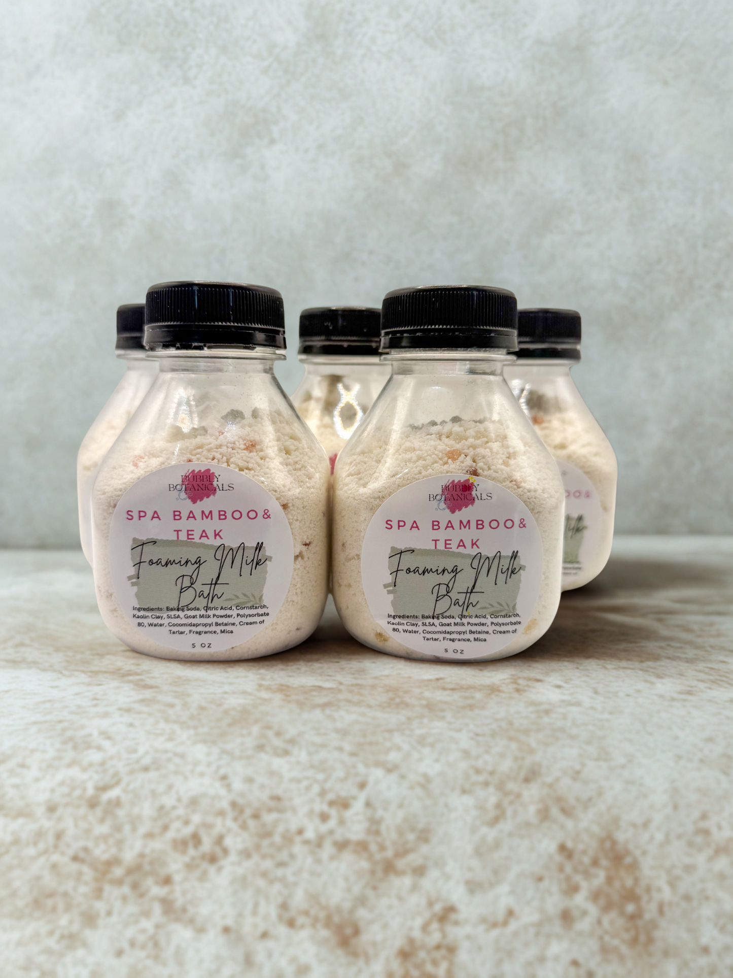 Foaming Milk Bath – Spa Bamboo & Teak