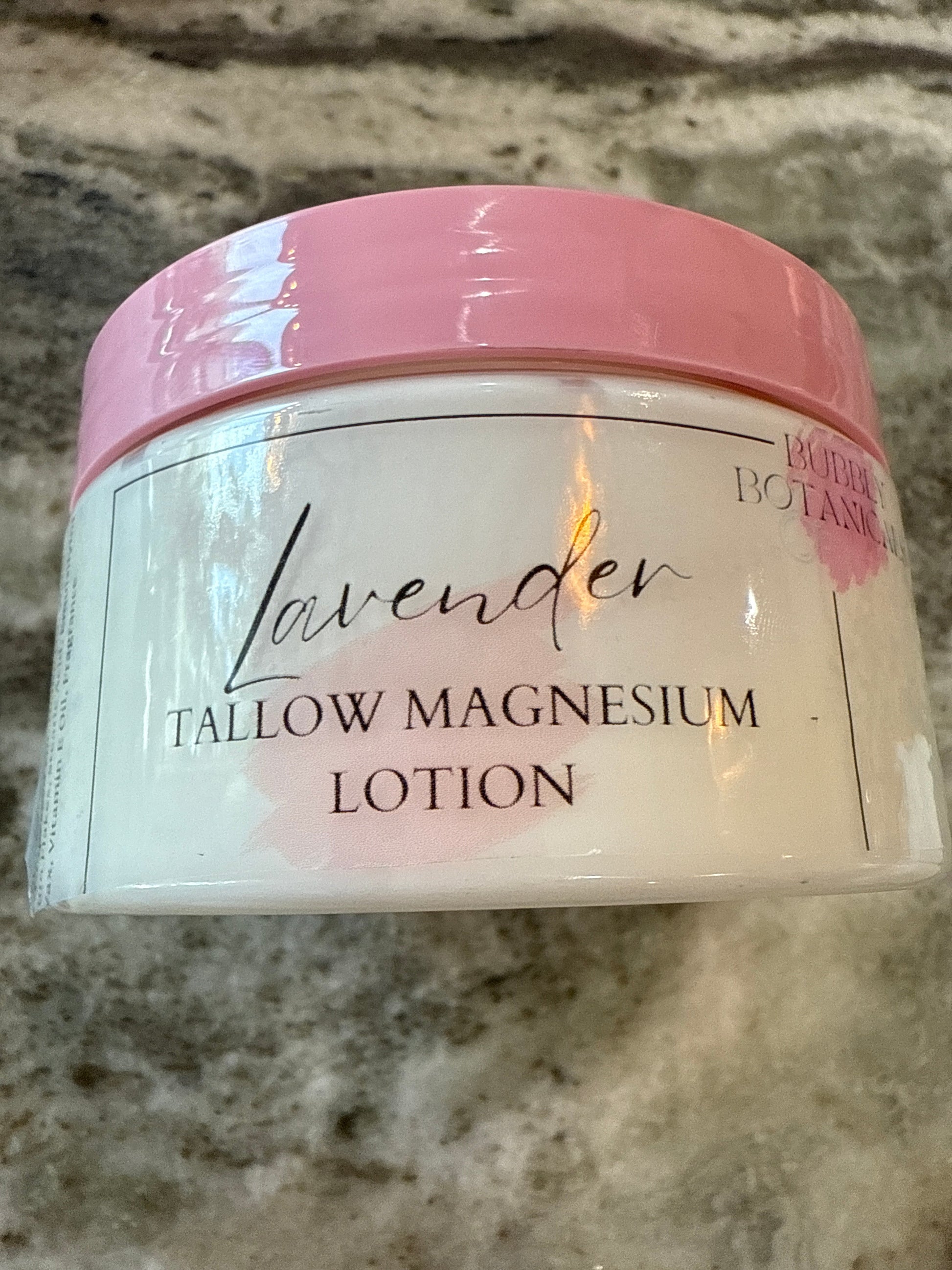 Lavender Magnesium Tallow Lotion