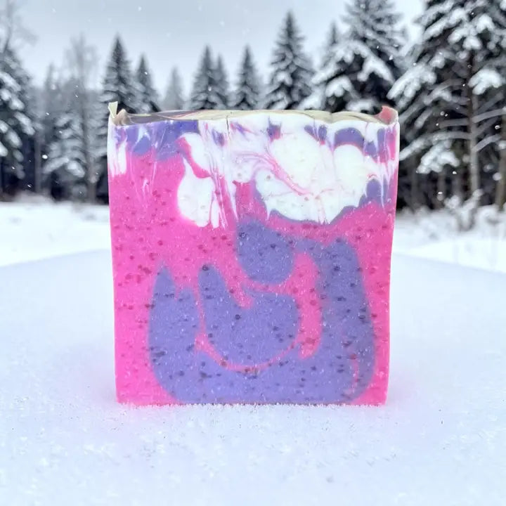 Tallow Soap - Winter Berries | Cool Citrus Berry Scent