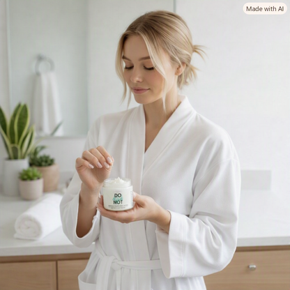 Artisan Tallow Body Butter – Sweet Honey & Oats | Rich Hydration & Honey Almond Scent