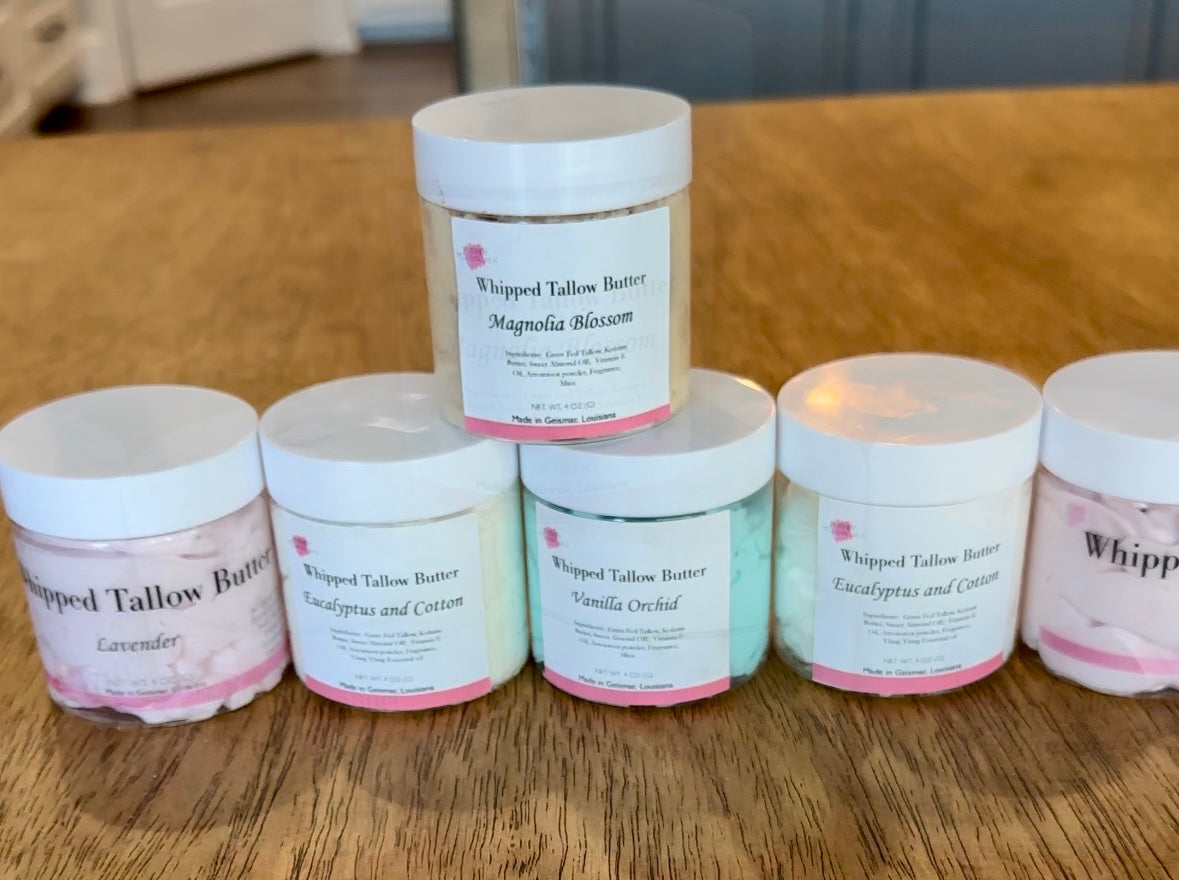 Whipped Tallow Body Butter – Rich Moisture, Gorgeous Scents
