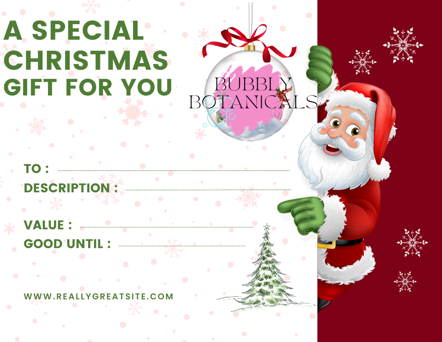 Bubbly Botanicals Gift Card