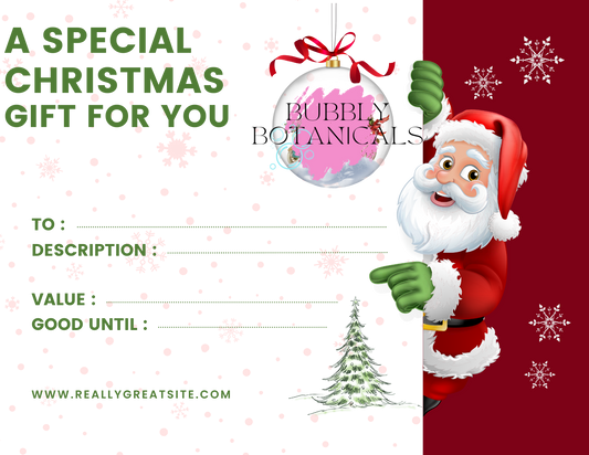 Bubbly Botanicals Gift Card