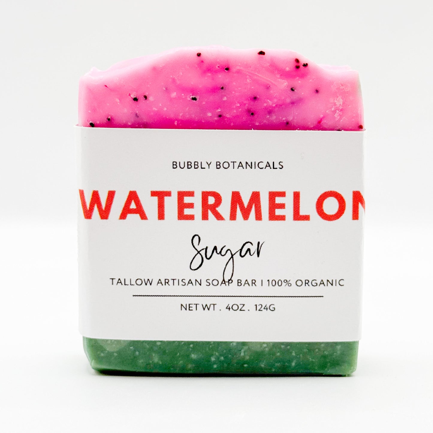 Watermelon sugar tallow soap 