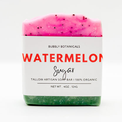 Watermelon sugar tallow soap 