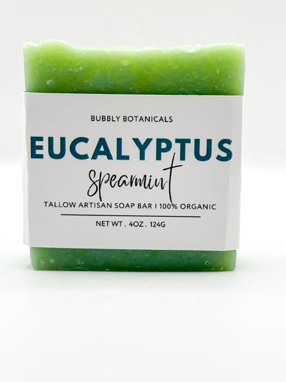 Eucalyptus spearmint tallow soap