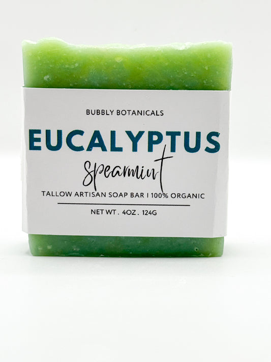 Eucalyptus spearmint tallow soap