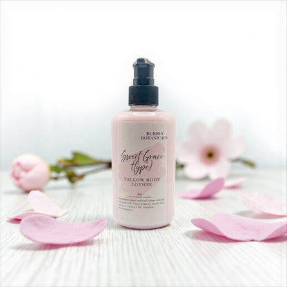 Sweet Grace type tallow body lotion