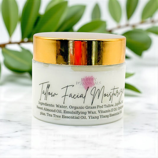 Tallow Facial Moisturizer – Natural Face Cream for Nourished, Healthy Skin