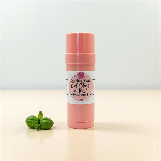 Oh Heel Yeah Heel Balm – Natural Body Butter Stick for Dry, Cracked Feet