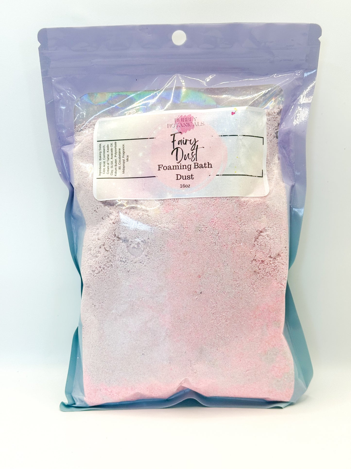 Fairy Dust Foaming Bath Bomb Powder – 1lb Bag of Fizzy, Fun Bath Dust