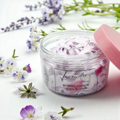 Whipped Tallow Body Butter – Natural Moisturizer with Rich Hydration & Luxurious Scents