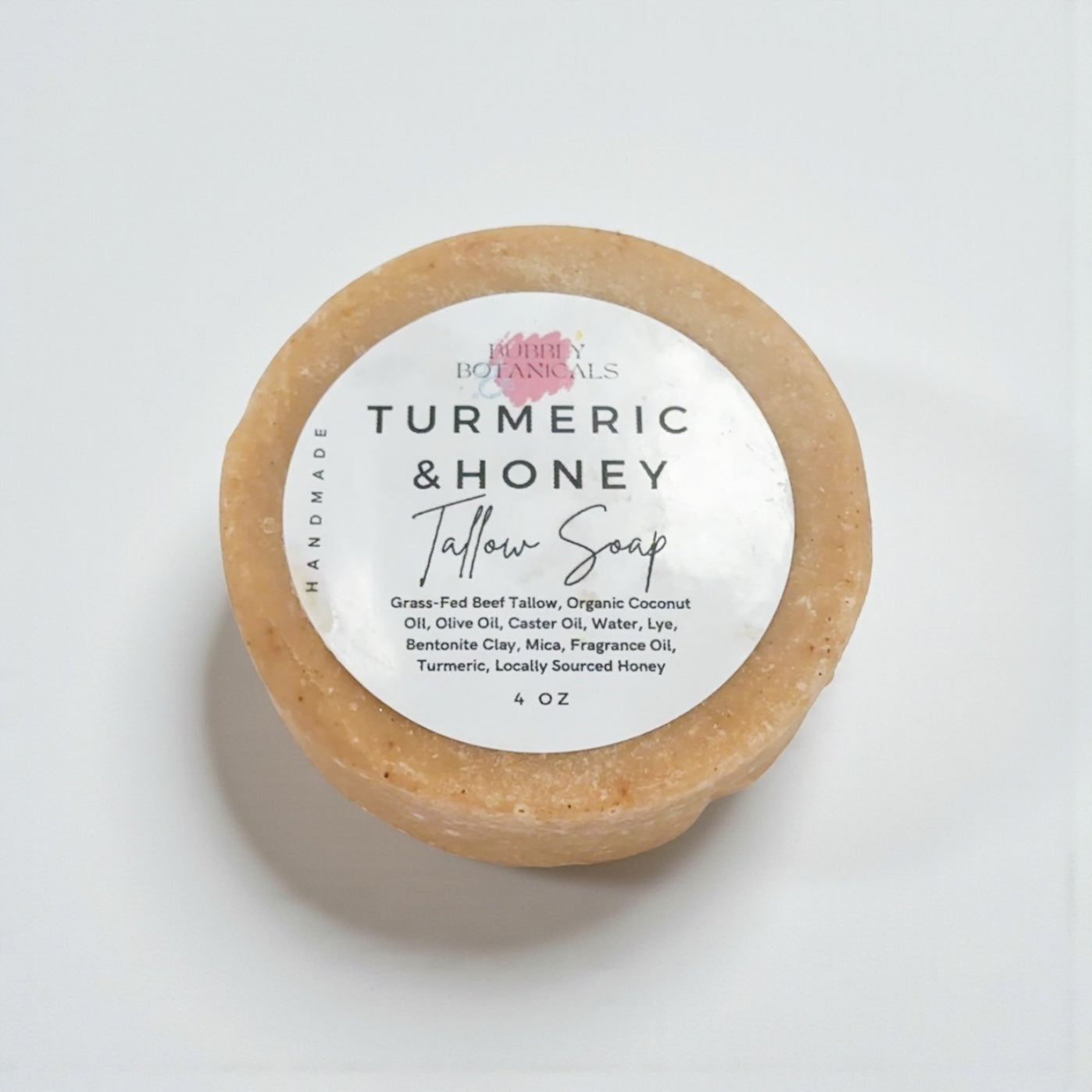 Turmeric & Honey Tallow Soap – for Clear, Glowing Skin