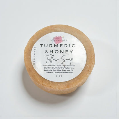 Turmeric & Honey Tallow Soap – for Clear, Glowing Skin