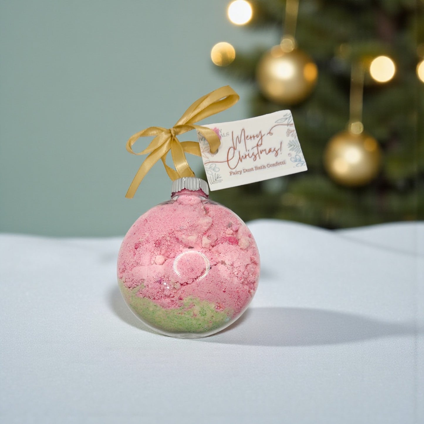 Fairy Dust Ornament Bath Bomb Confetti