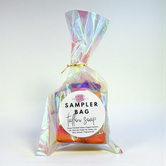 Tallow Soap Sampler Bag – 5 Unique Scents