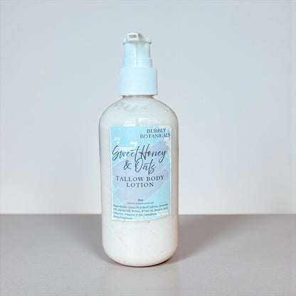 Tallow Body Lotion - Creamy, thick hydration for your skin