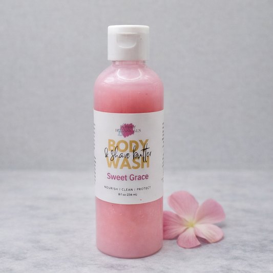 All Natural Body Wash and Shave Butter, Sulfate-Free, Gentle Cleanser