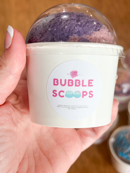 Bubble Scoops - Solid bubble bath fun with amazing scents and bubbles