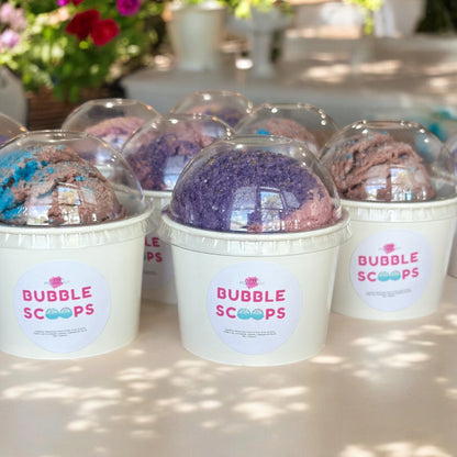 Bubble Scoops - Solid bubble bath fun with amazing scents and bubbles