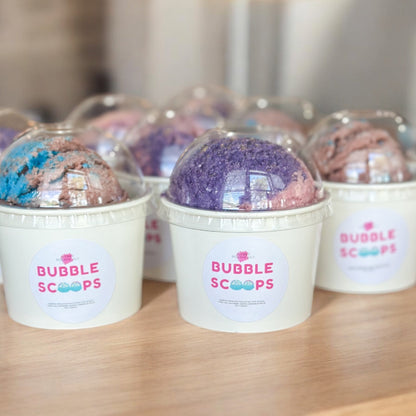 Bubble Scoops - Solid bubble bath fun with amazing scents and bubbles