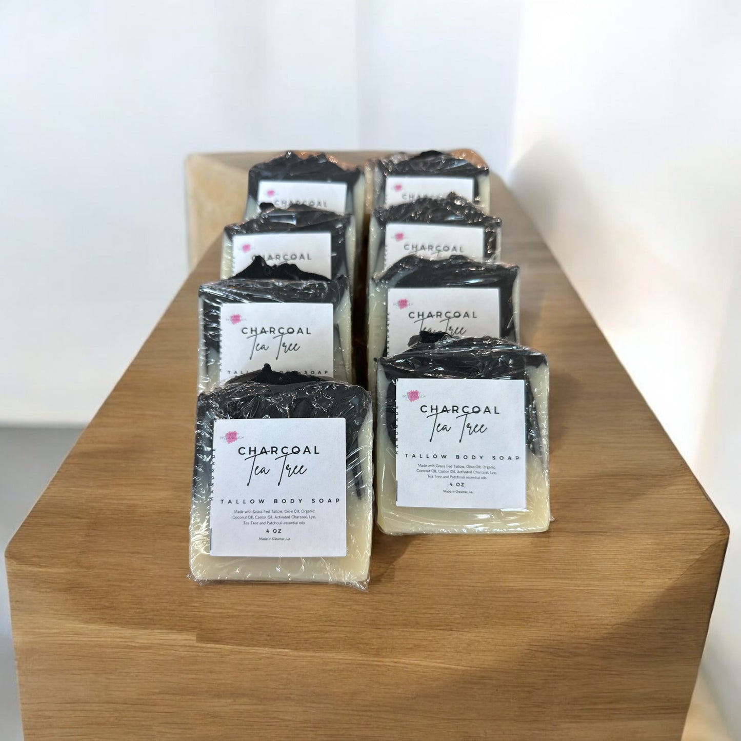 Activated Charcoal and Tea Tree Tallow Soap