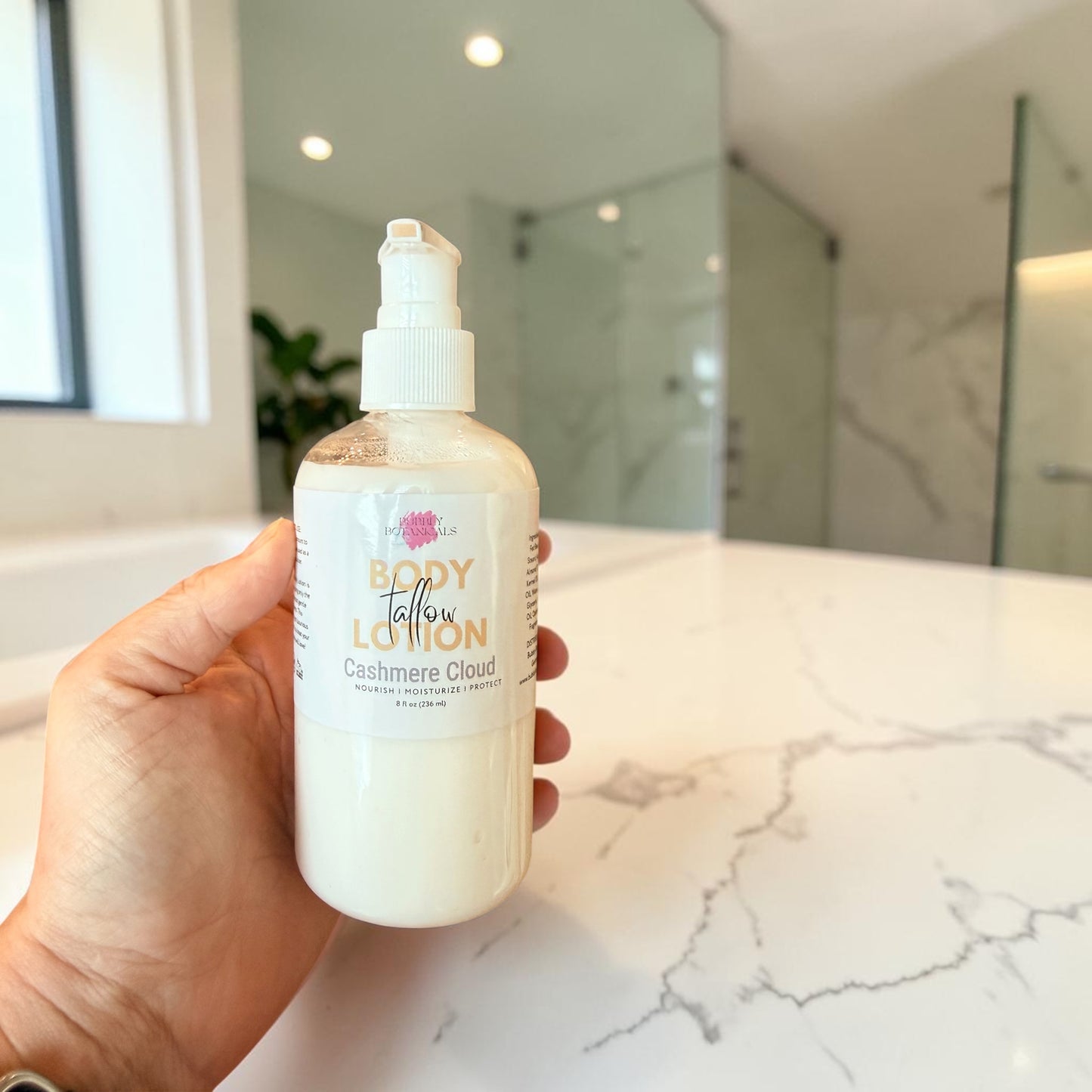 Tallow Body Lotion - Cashmere Cloud | Warm Vanilla Scent