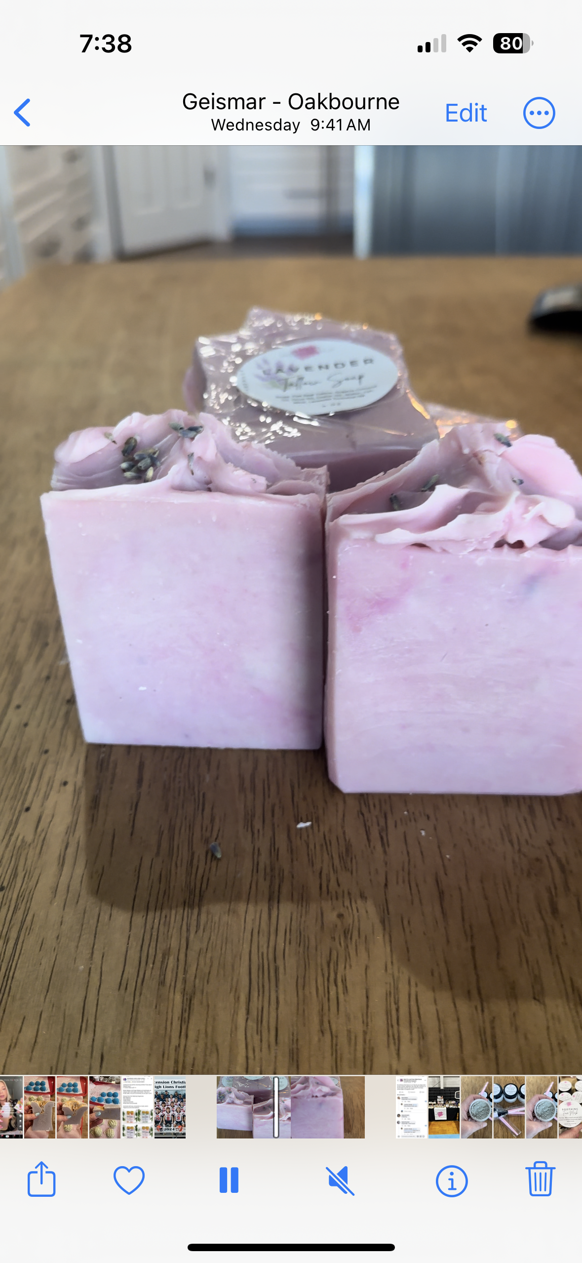 Lavender Tallow Soap