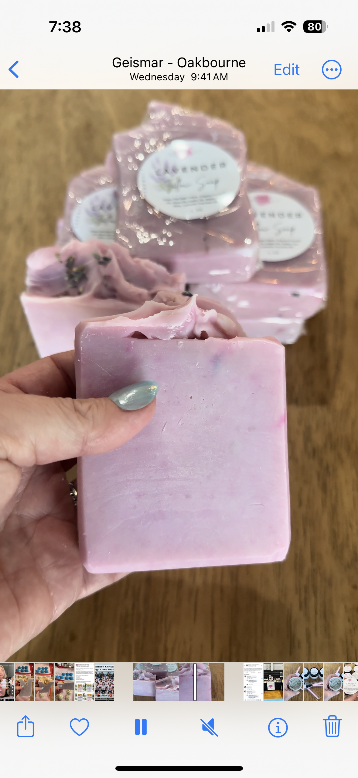 Lavender Tallow Soap
