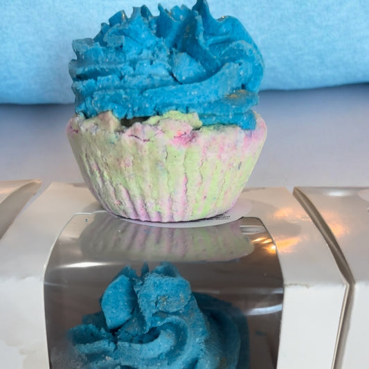 Bubble Bath Cupcake Bombs