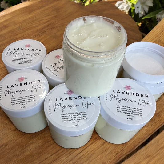 Lavender Magnesium Tallow Lotion