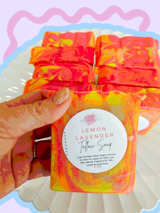 Lemon Lavender Tallow Soap