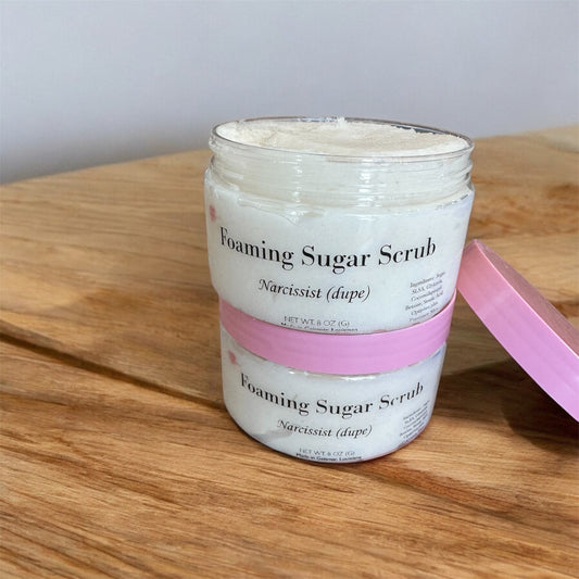 Luxurious Foaming Sugar Scrub
