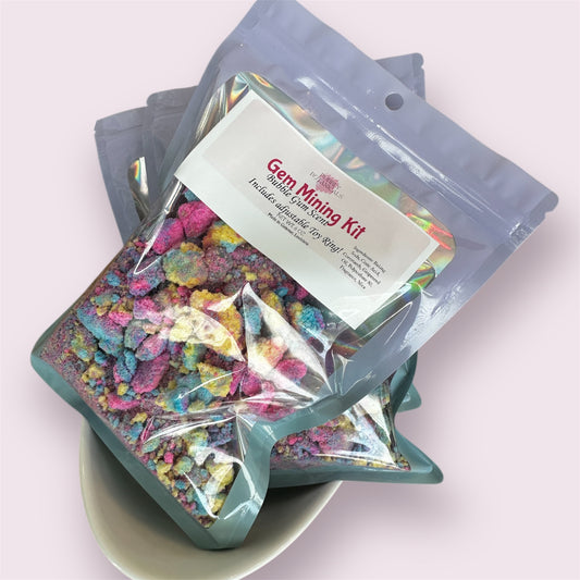 Gem Mining Kit - Foaming Bath Bomb Powder