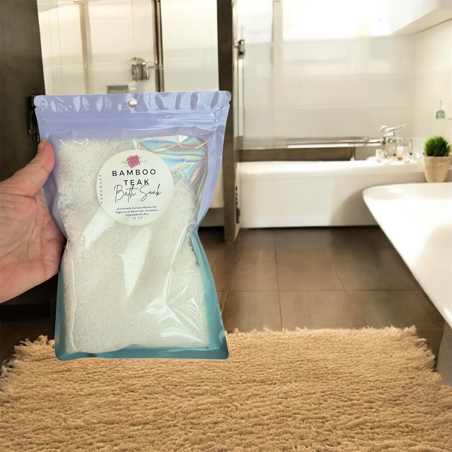 Epsom Salt Bath Soaks – Natural Relaxing Bath Salts for Stress Relief & Relaxation