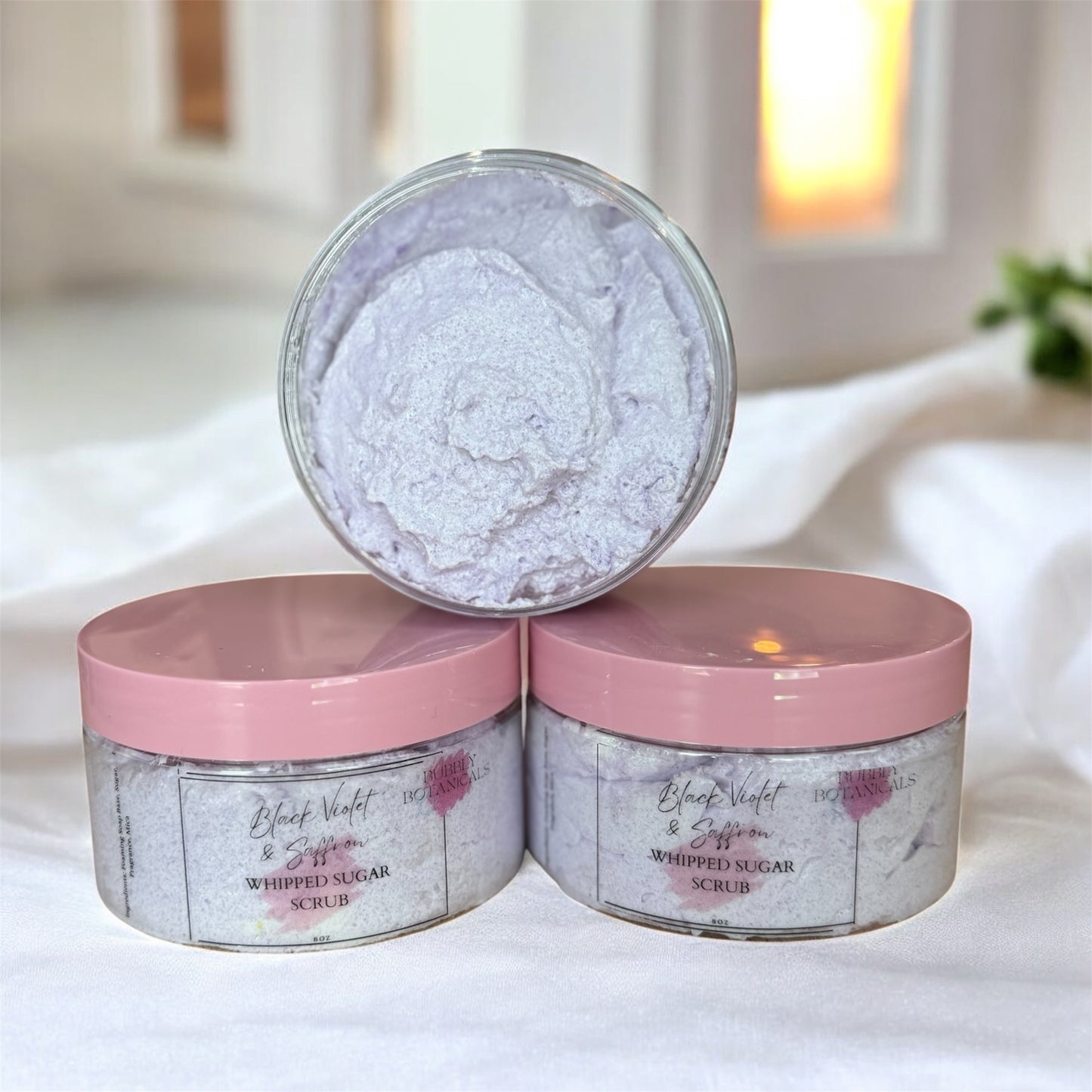 Luxurious Foaming Sugar Scrub