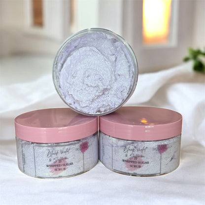 Foaming Sugar Scrub – Natural Exfoliating Body Scrub with Luxurious Lather