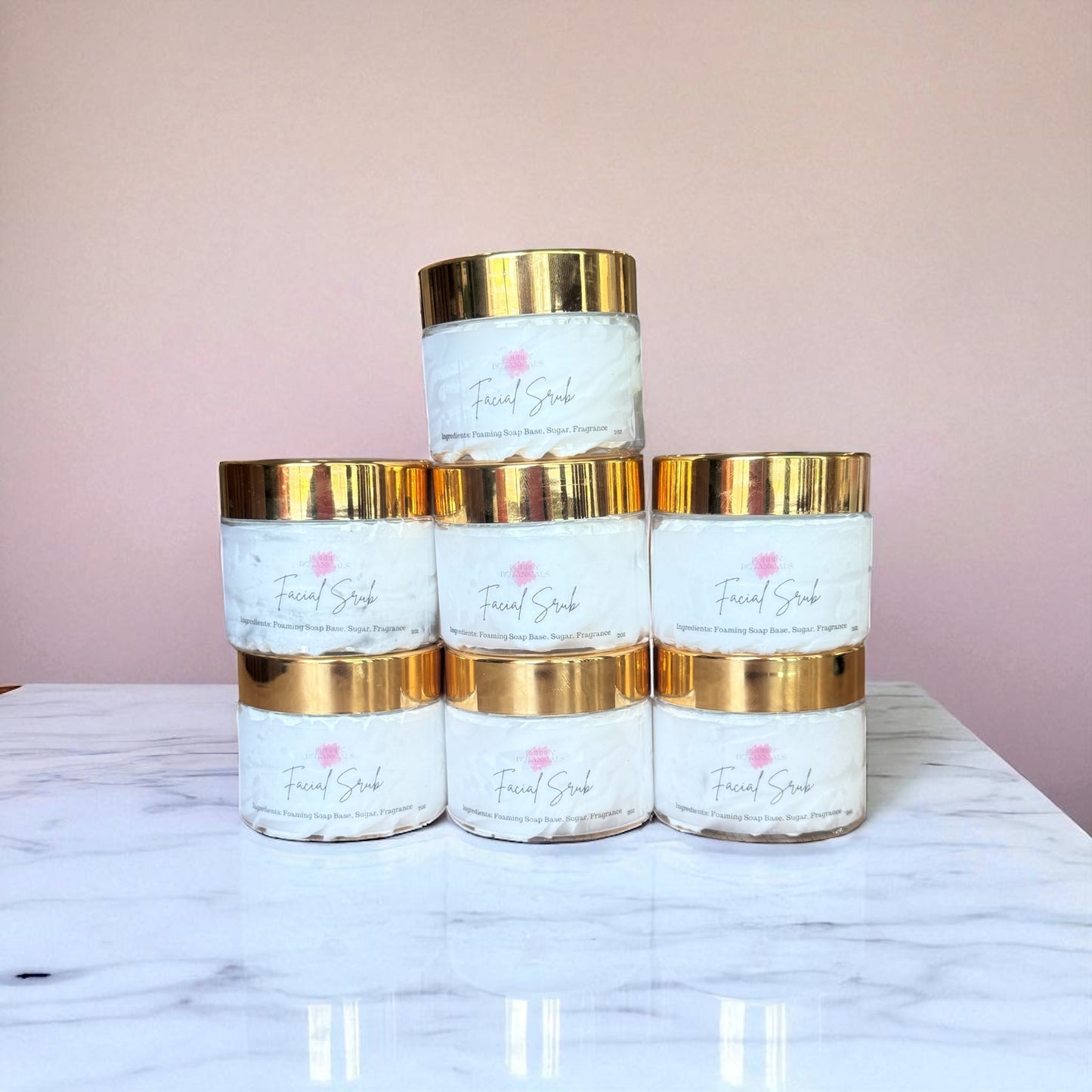 Moisturizing Facial Scrub – Gentle Exfoliating Cleanser with Natural Ingredients