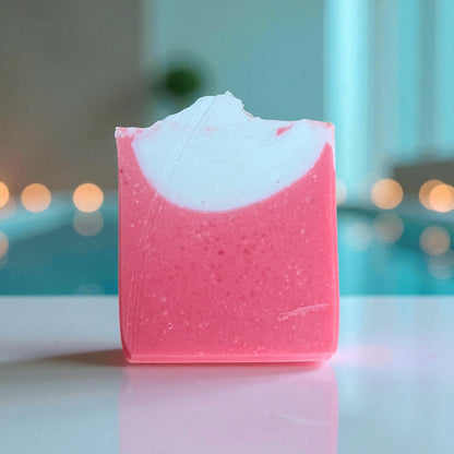Berry Naughty tallow soap by Bubbly Botanicals