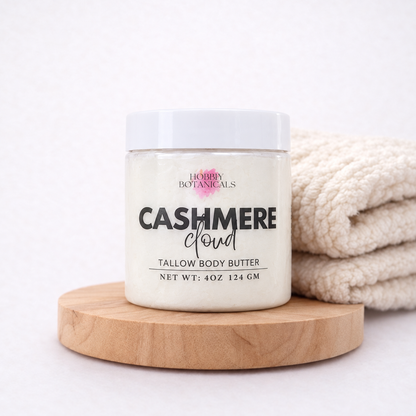 Cashmere Cloud tallow body butter by Bubbly Botanicals