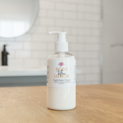 Cashmere Cloud tallow body lotion by Bubbly Botanicals